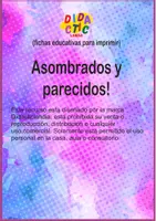 Vista previa - Hojas de trabajo - Asombrados y parecidos - página 1