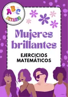 Vista previa - Hojas de trabajo - Mujeres brillantes - Ejercicios matemáticos - Portada