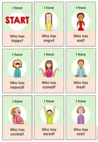 Vorschau - Spiele - Feelings Gefühle Lesespiel i have who has... differenziert - Englisch - Seite 2