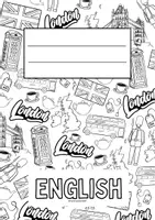 Vorschau - Mal- und Bastelvorlagen - 35 Deckblätter für Englisch: Schnellhefter, Heft, Mappe - Seite 1