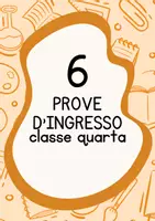 anteprima - Esercizi - Prove d'ingresso classe quarta - Pagina di copertina