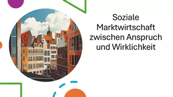 Vorschau - Präsentationen/Tafelbilder - Präsentation: Soziale Marktwirtschaft (in Deutschland) - Deckblatt