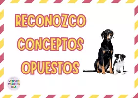 Vista previa - Refuerzo / NEE / Materiales de apoyo - LIBRO DE RECONOCIMIENTO DE CONCEPTOS OPUESTOS - página 1