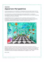 Vorschau - Mal- und Bastelvorlagen - Aquarium-Perspektive: Zentralperspektive unter Wasser - Seite 3