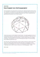 Vorschau - Mal- und Bastelvorlagen - Geo-Kuppel aus Zeitungspapier - eine 3D-Konstruktion - Seite 3