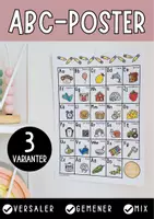 förhandsvisning - ABC-poster: alfabetet - försättsblad