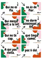 Vista previa - Tarjetas / Manipulativos - Joc de memòria de Frases Fetes - página 3