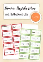 Vorschau - Arbeitsblätter - Wiens 23. Bezirke - Domino - Deckblatt