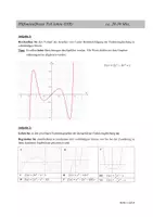 Vorschau - Prüfungsvorbereitung - Pauker Mathe - Klausur mit EWH - Nullstellen und Graphen - Seite 1