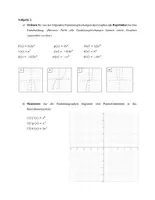Vorschau - Prüfungsvorbereitung - Pauker Mathe - Klausur EF mit EWH - Quadratische & Potenzfunktionen - Seite 2