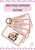 Vista previa - Tarjetas / Manipulativos - GREAT MUSIC COMPOSERS - Portada