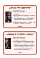 Vista previa - Tarjetas / Manipulativos - GREAT MUSIC COMPOSERS - página 2