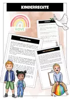 Vorschau - Arbeitsblätter - Kinderrechte - Entdecke deine Rechte! - Deckblatt