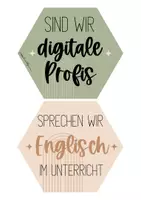 Vorschau - Mal- und Bastelvorlagen - Boho Plants: Türdeko | Motivation - Seite 2