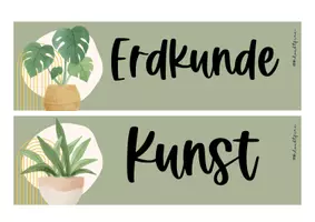 Vorschau - Poster - Boho Plants: Stundentafel | Tagestransparenz | Sek 1 - Seite 3