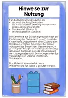 Vorschau - Arbeitsblätter - Lerntheke Division Klasse 2 und 3 - Seite 1