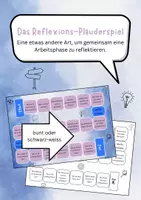 Vorschau - Spiele - Das Reflexions-Plauderspiel: Erzähl uns etwas! - Deckblatt