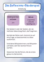 Vorschau - Spiele - Das Reflexions-Plauderspiel: Erzähl uns etwas! - Seite 1