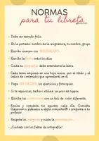 Vista previa - Tarjetas / Manipulativos - PACK Normas de clase + Normas de libreta - Portada