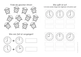 Vorschau - Arbeitsblätter - Wiederholungsheft Stoff 2. Klasse - Zurück aus den Ferien - Seite 3