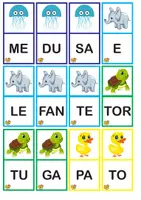 Vista previa - Juegos / Gamificación - Animalitos en sílabas! - página 2