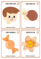 Vista previa - Tarjetas / Manipulativos - POESÍA CARA CARA CARA CON IMÁGENES - página 3