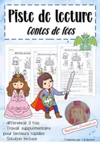 Aperçu - Feuilles d'exercices - Mini Piste de Lecture : Contes de fees - Page de couverture