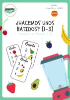 Vista previa - Tarjetas / Manipulativos - ¿HACEMOS UNOS BATIDOS? (1-3) - Portada