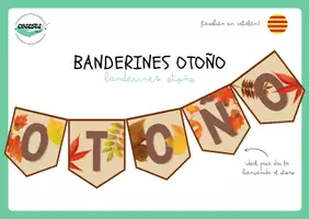 Vista previa - Decoración del aula - BANDERINES OTOÑO - página 1
