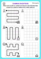 Vista previa - Juegos / Gamificación - Caminos Divertidos (actividades de atención) - página 2