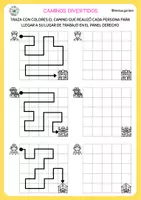 Vista previa - Juegos / Gamificación - Caminos Divertidos (actividades de atención) - página 3