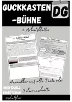 Vorschau - Arbeitsblätter - Die Guckkastenbühne - Geschichte und Kreativaufgabe - Deckblatt