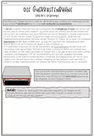 Vorschau - Arbeitsblätter - Die Guckkastenbühne - Geschichte und Kreativaufgabe - Seite 1
