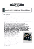 Vorschau - Arbeitsblätter - Hockey Talk - A dialogue between two Jets Fans - Seite 1
