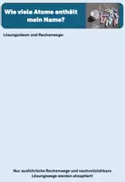 Vorschau - Arbeitsblätter - Anzahl der Atome im eigenen Namen bestimmen - Seite 3