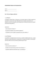 Vorschau - Arbeitsblätter - Französisch: Arbeitsblatt Berufe – Texte, Vokabeln und Fragen - Seite 1