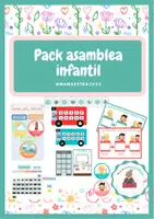 Vista previa - Decoración del aula - Pack de asamblea Infantil 2024 - 2025 - Portada