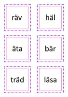 förhandsvisning - Träna vokalerna Å och Ä - sida 2