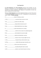Vorschau - Arbeitsblätter - Wiederholung der Tenses im Englischen - Klasse 7 | 8 - Seite 3