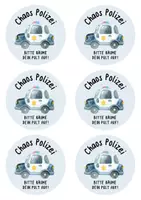 Vorschau - Bildkarten - Chaos Polizei - Schreibtischordnung - Seite 2