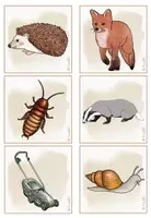Vorschau - Spiele - 1./2. Klasse: Spiel Paare finden zum Thema Igel - Seite 2