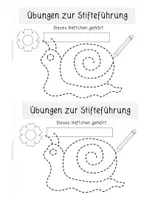Vorschau - Anderer Materialtyp - Motorik – Stifteführerschein (13 Seiten Übungen zur Stifteführung) - Seite 1