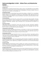 Vorschau - Arbeitsblätter - Sehenswürdigkeiten in Köln - Deckblatt