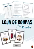 Vorschau - Spiele - Vocabulário Loja de Roupas (parte 1) - Deckblatt