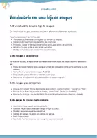 Vorschau - Spiele - Vocabulário Loja de Roupas (parte 1) - Seite 2