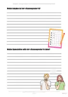 Vorschau - Arbeitsblätter - Klassensprecher- / Klassensprecherinwahl DAZ - Seite 2