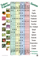 Vorschau - Arbeitsblätter - Nahrungsmittel - Saisonkalender für Obst und Gemüse mit Arbeitsblatt - Seite 2