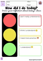 Vista previa - Evaluación - Traffic light 🚦 self-assessment @oposinglescammadrid - página 2