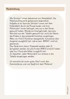 Vorschau - Arbeitsblätter - Sommerferien-Bingo (Kl. 2-4) - Seite 1