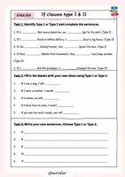 Vorschau - Arbeitsblätter - If -clauses Type I and II - Übungs- und Vertiefungsmaterial - Seite 3